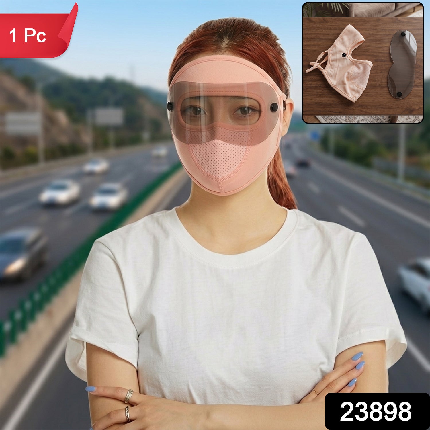 Reusable soft cloth face mask - image 2