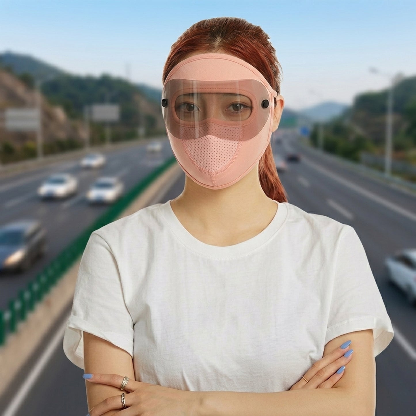Reusable soft cloth face mask - image 8