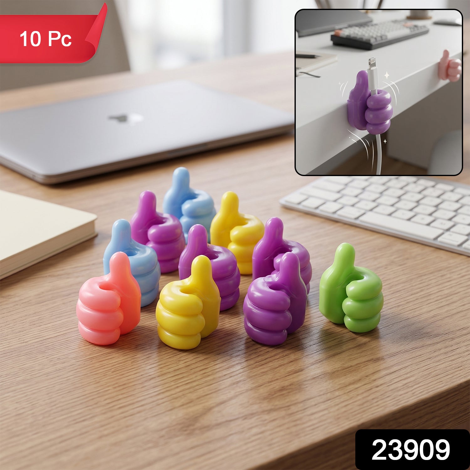 23909 thumb shape wire holder 10 pc SKU image