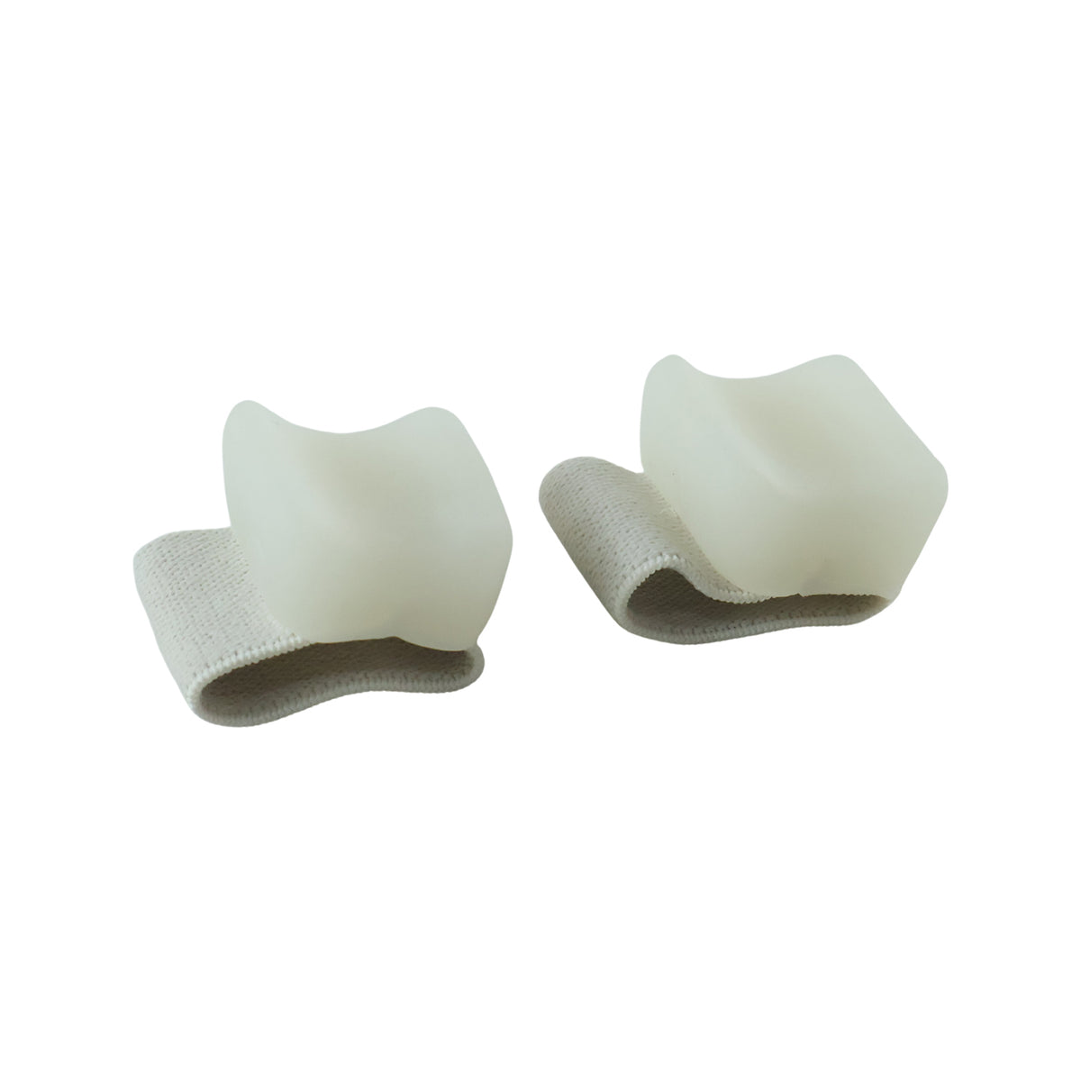 Toe spacer pair white background