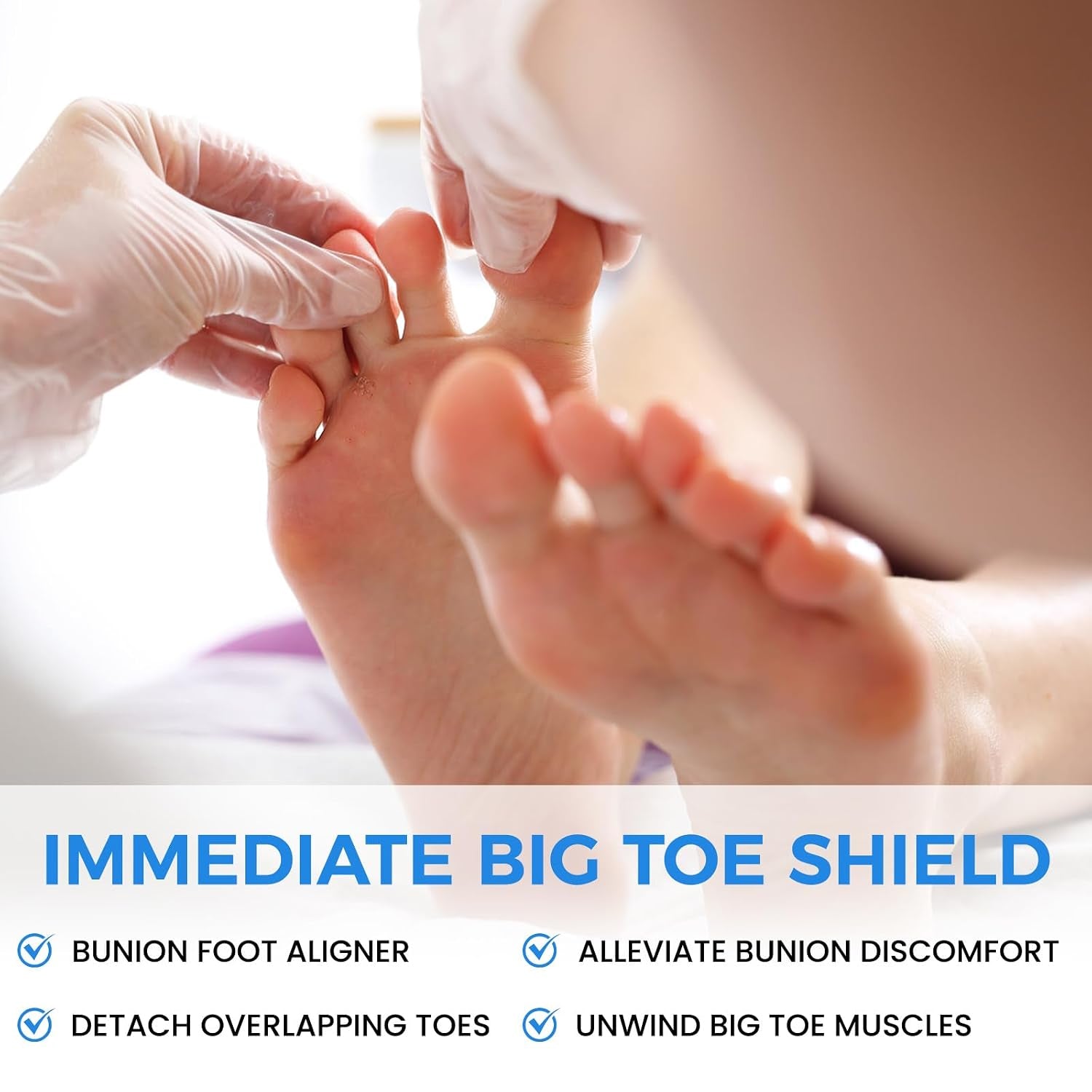 Small toe support product detail