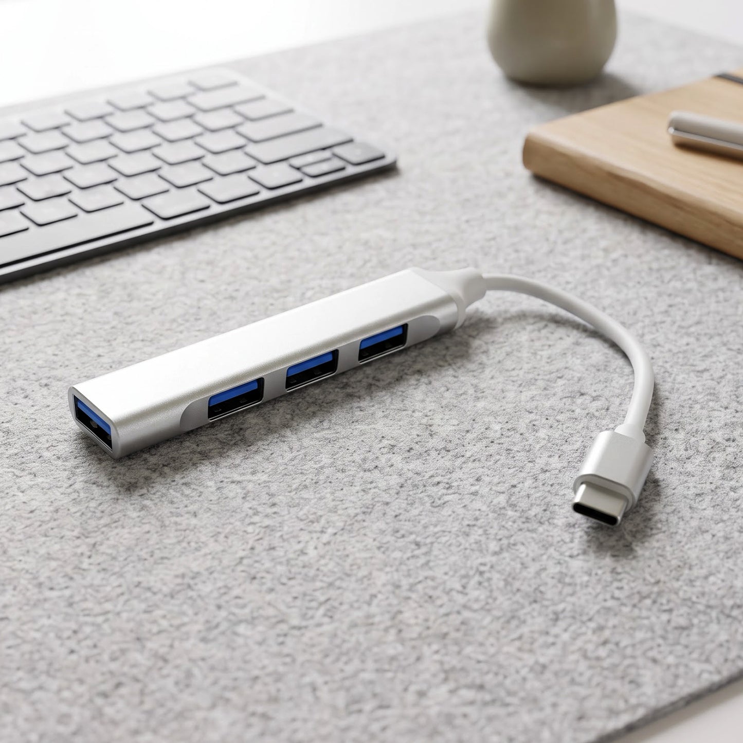 Type C multiport adapter view
