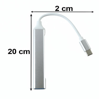 Type C hub size reference