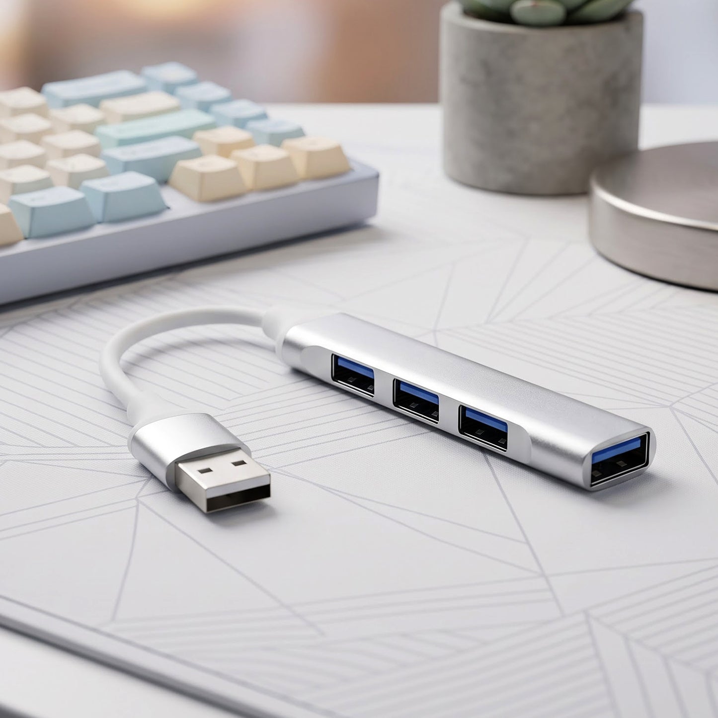 USB multiport adapter view