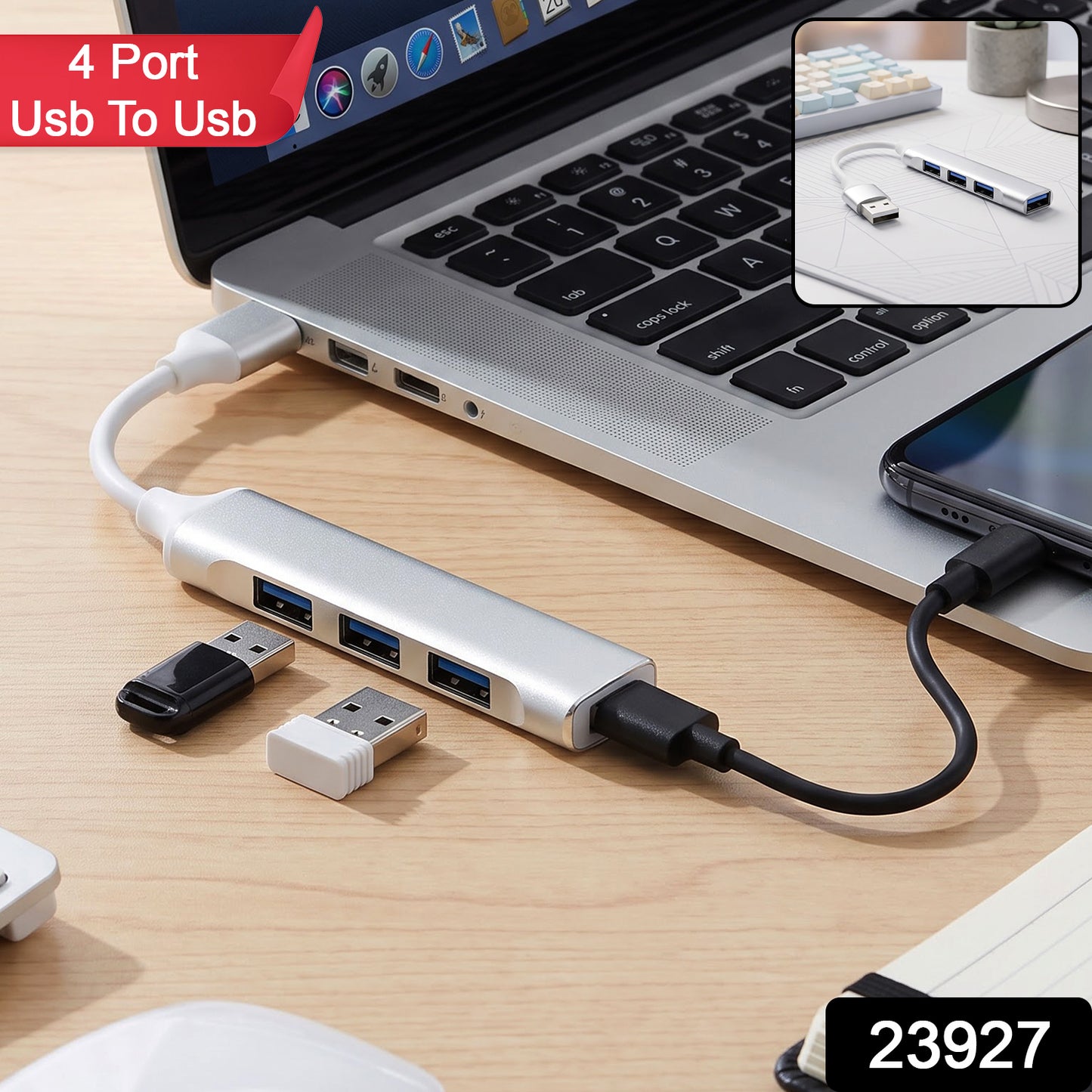 USB to USB hub full SKU code 23927