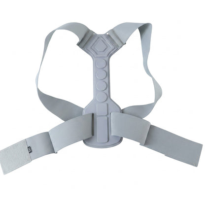 Posture corrector belt on white background