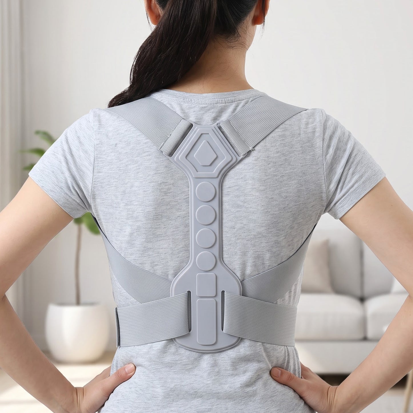 Posture support belt lifestyle view