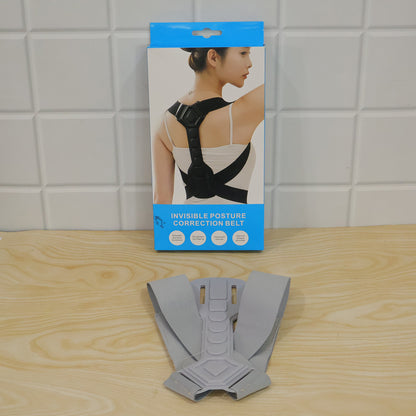 Posture corrector belt live product and color box