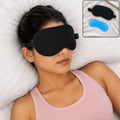 Reusable Cooling Gel Eye Mask with Soft Cover for Sleep and Relaxation (1 Set)