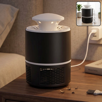 USB mosquito killer lamp in use