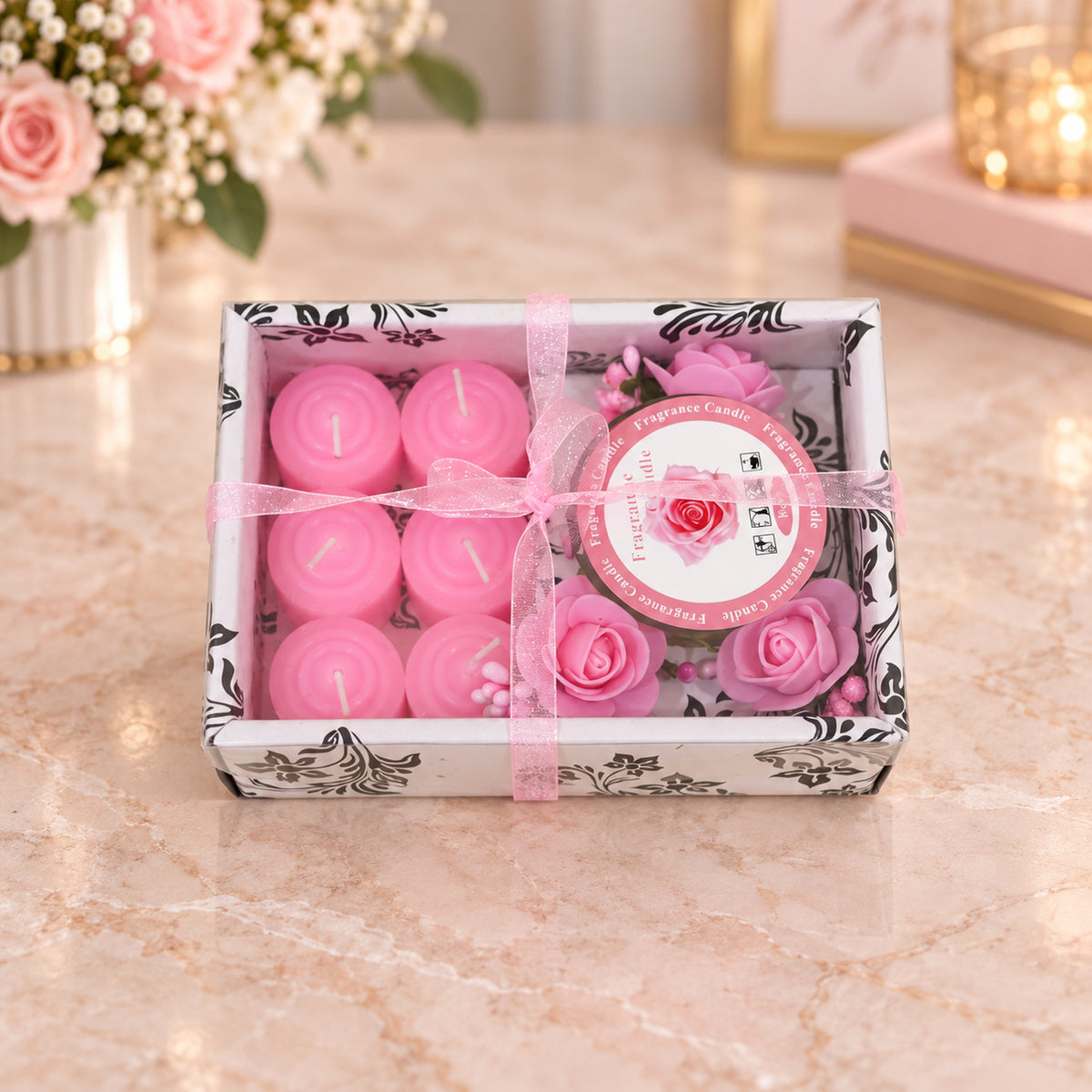 Decorative pink candle gift set with floral glass holder Pink_Candle_Gift_Set_01.jpg
