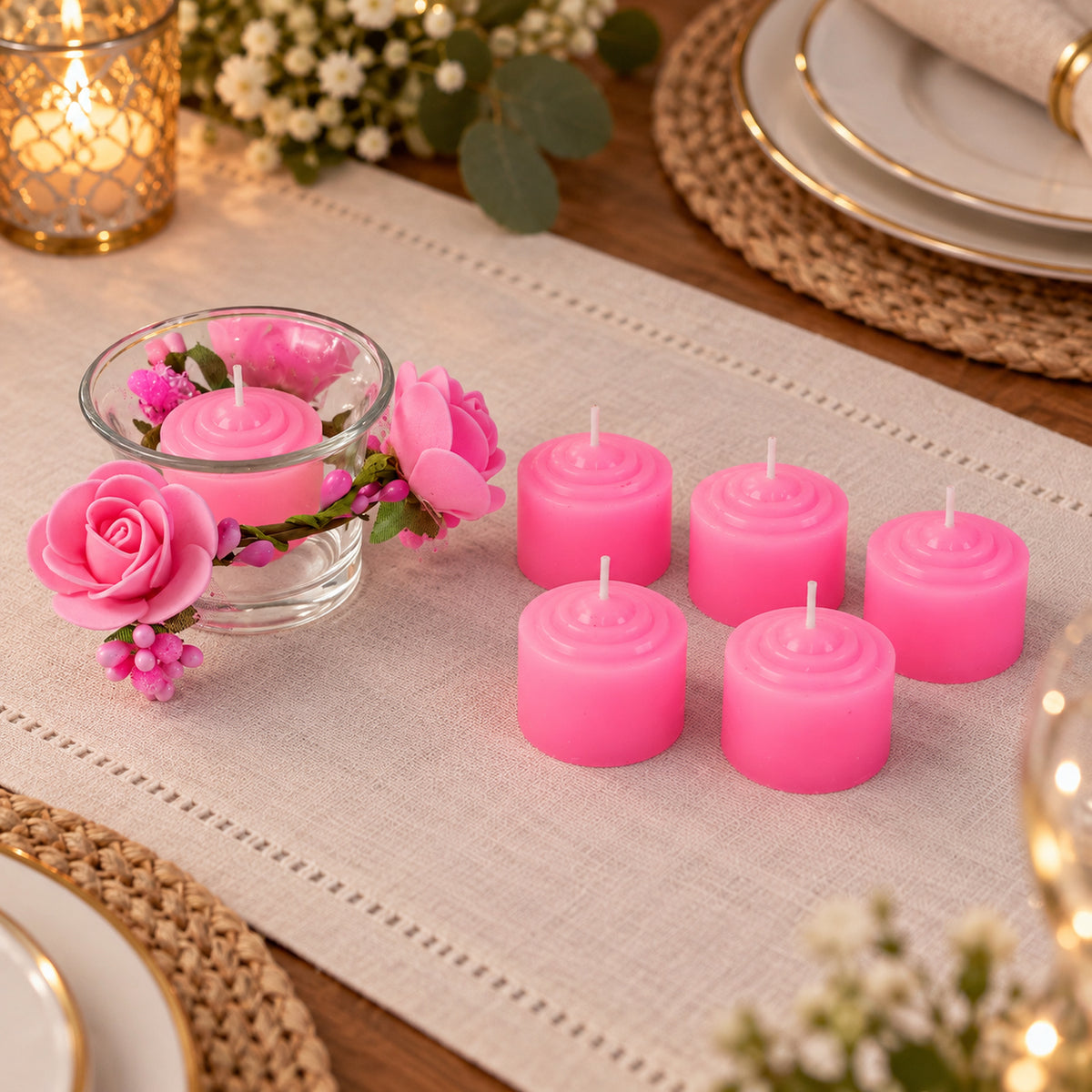 Decorative pink candle gift set with floral glass holder Pink_Candle_Gift_Set_03.jpg
