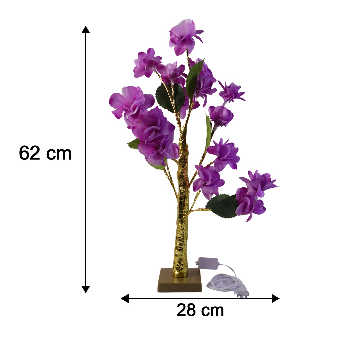 Artificial flower LED decorative lamp dimensions