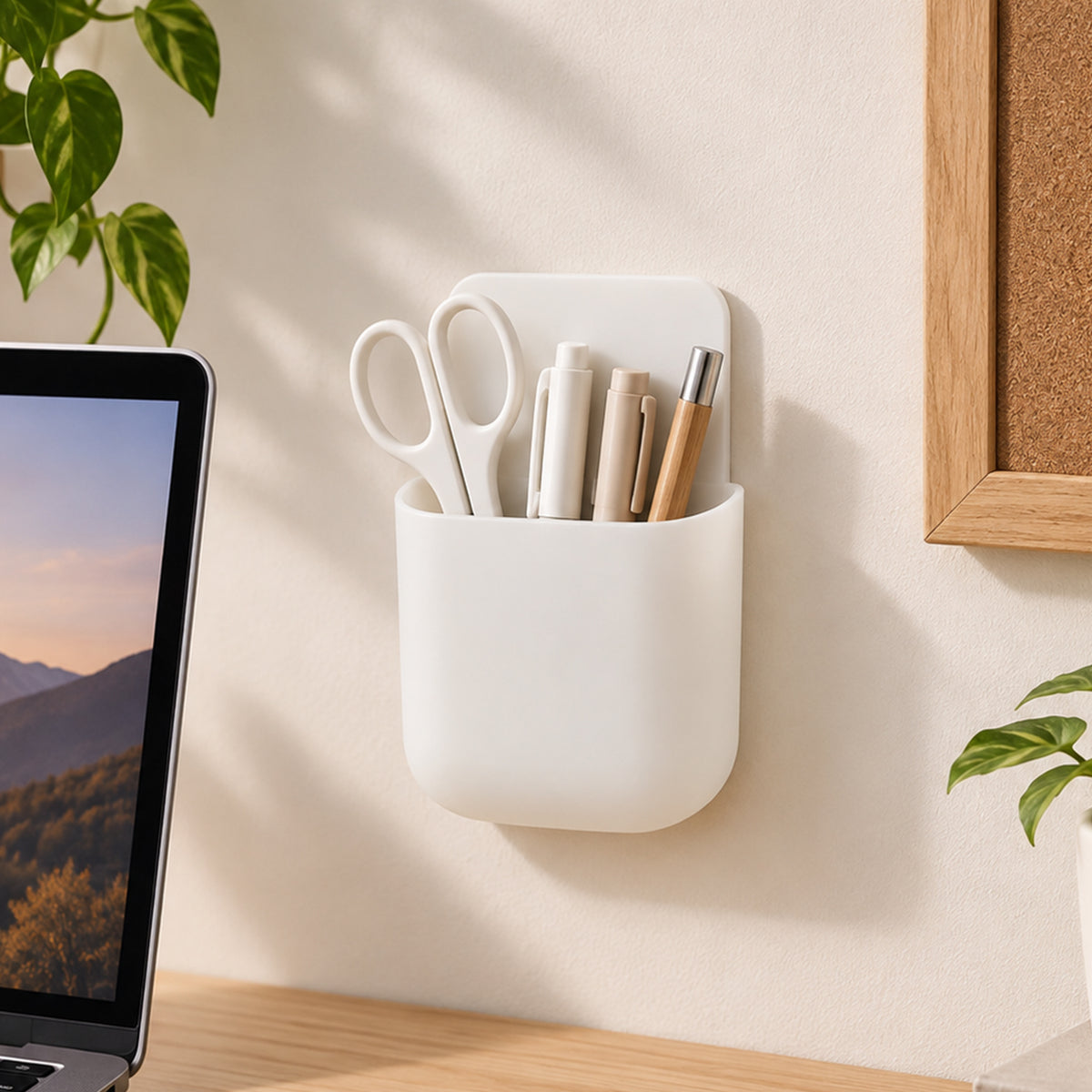 Wall mounted mobile and remote holder product image 4