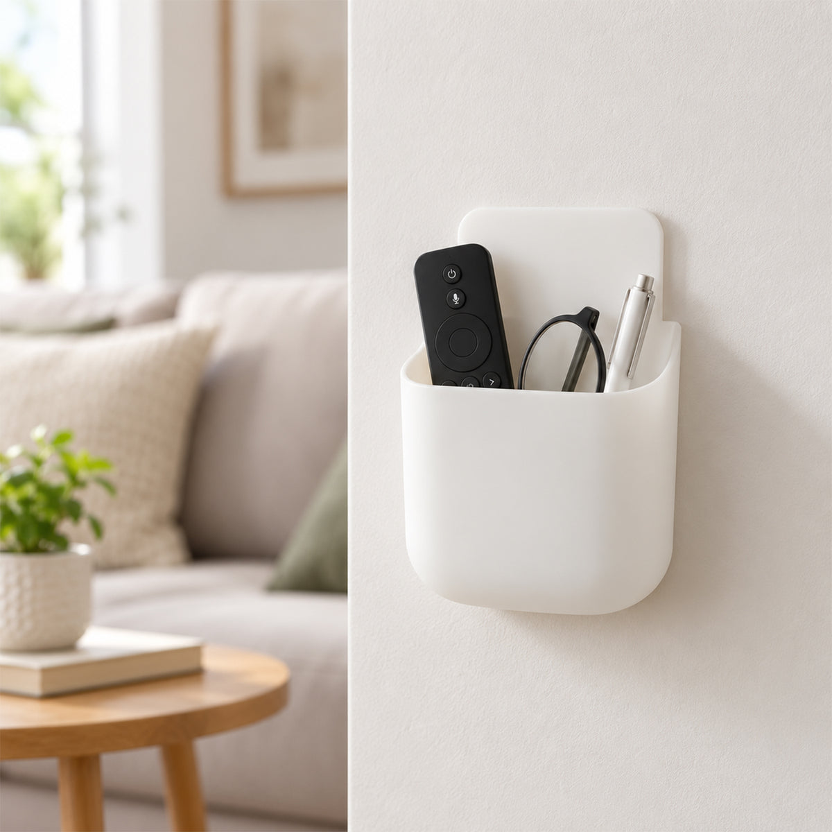 Wall mounted mobile and remote holder product image 7