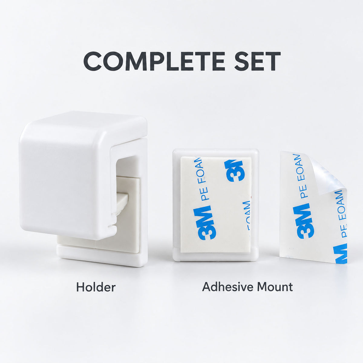 Wall mounted push type towel holder image 8