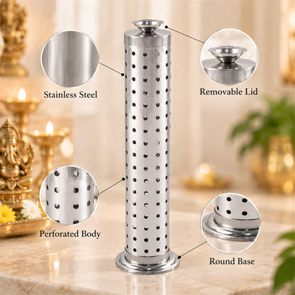 Stainless Steel Agarbatti Holder Features