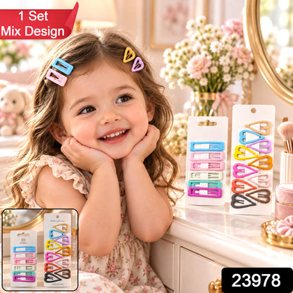 Snap hair pins pack