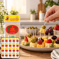 Double-Pointed Wooden Toothpicks Set (20 Packets, 1000 Pcs, 6.5 Cm)