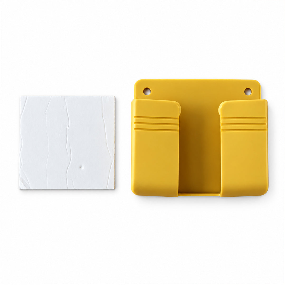 Wall mounted mobile phone holder with adhesive pad 5