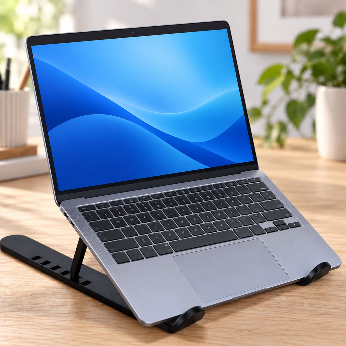 Laptop stand angle detail