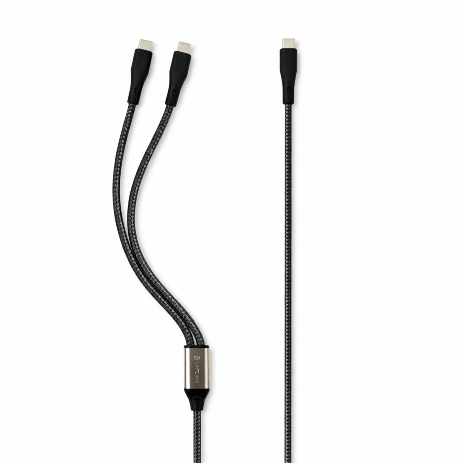Lapcare 3 in 1 Fast Charging Cable with Multiple Connectors for Smartphones