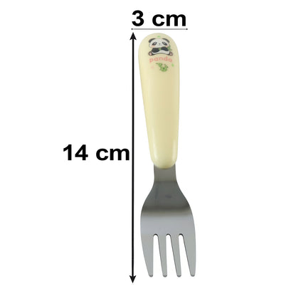 Kids cartoon cutlery size guide