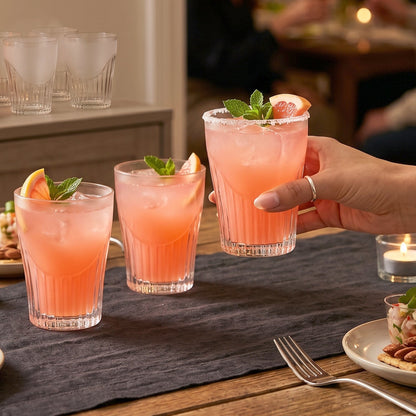 24059 plastic juice glass live use