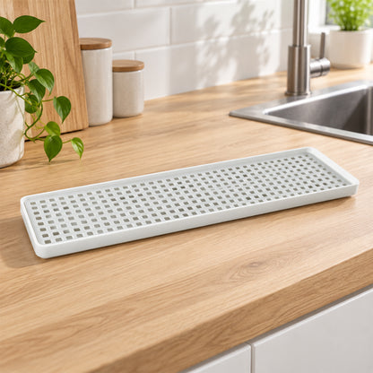 Plastic drainage storage tray product view