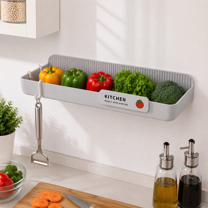 Wall mounted plastic kitchen drain rack product image 8