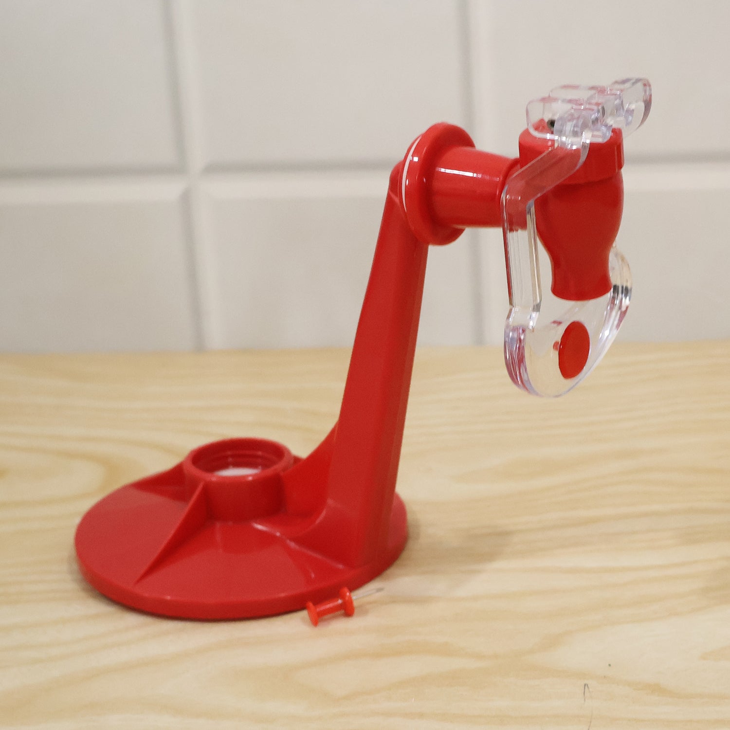 Plastic manual water dispenser live product photo