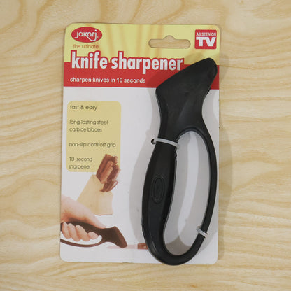 Manual knife sharpener live card packing photo