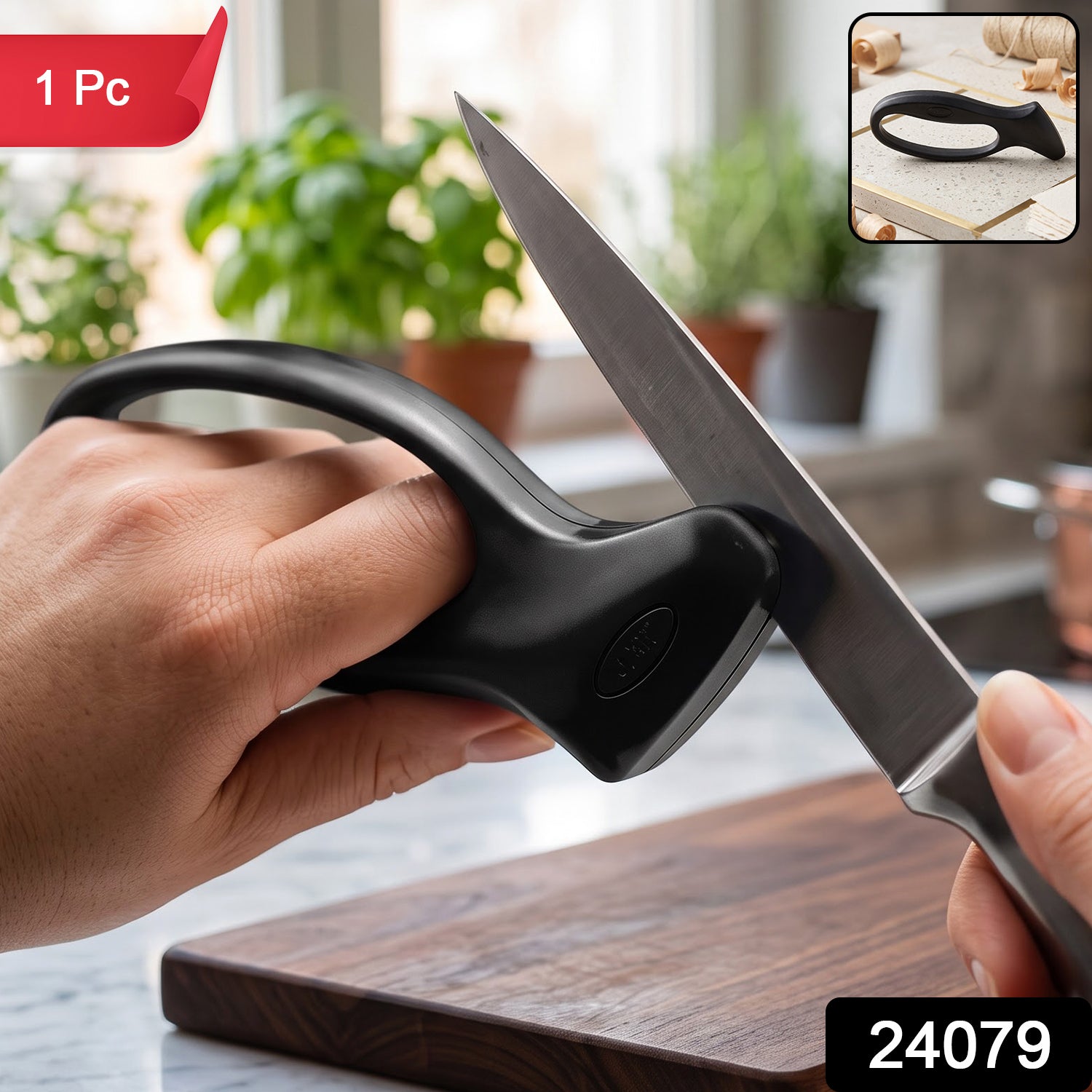 24079 manual pull through knife sharpener