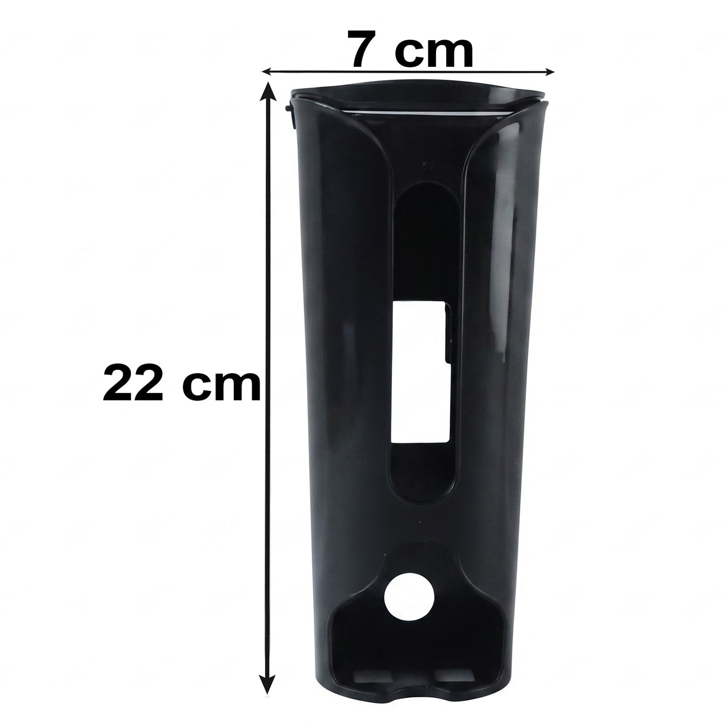 Vertical bag holder size details