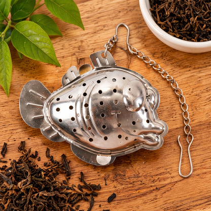 Fish shaped stainless steel tea infuser 08