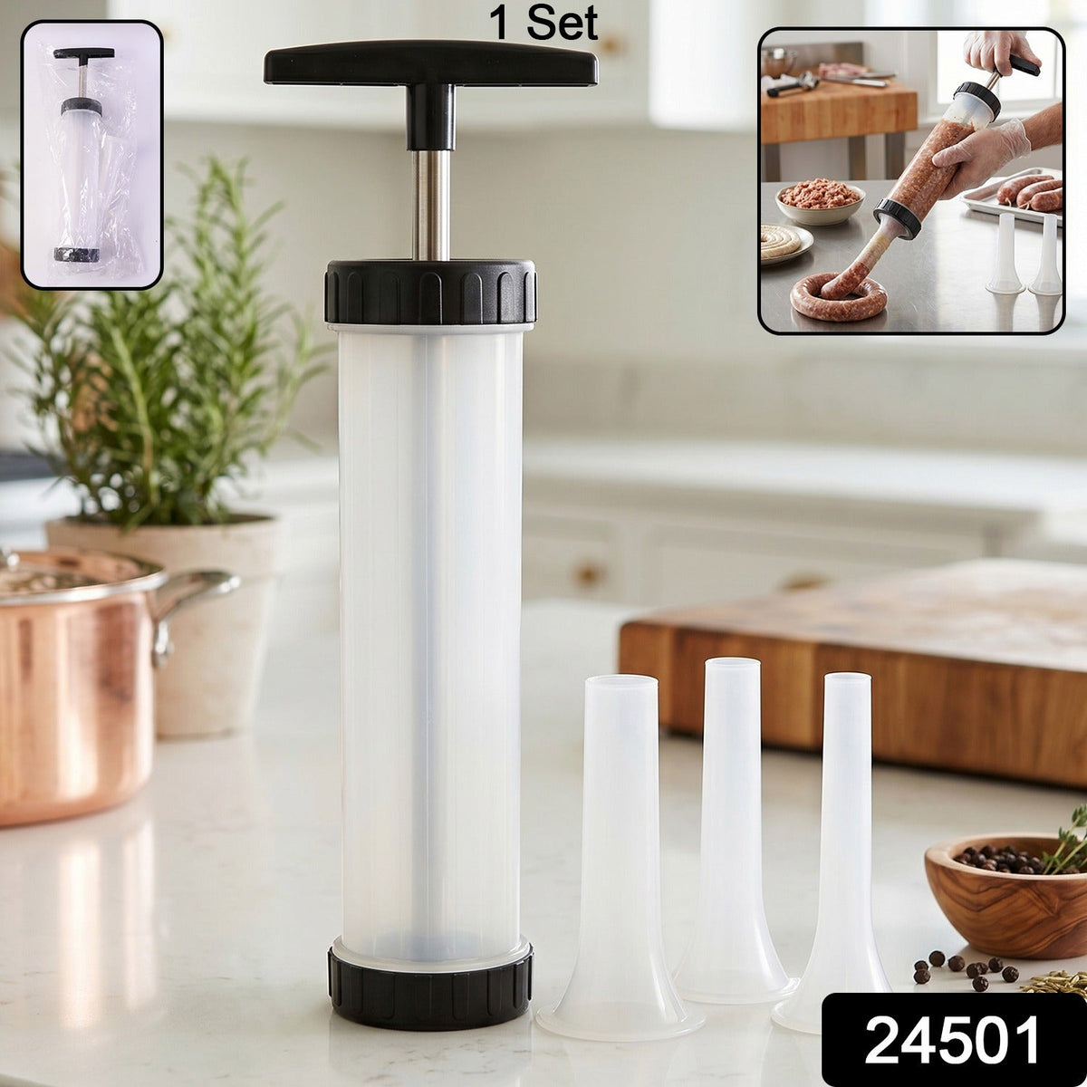 Sausage stuffer pack