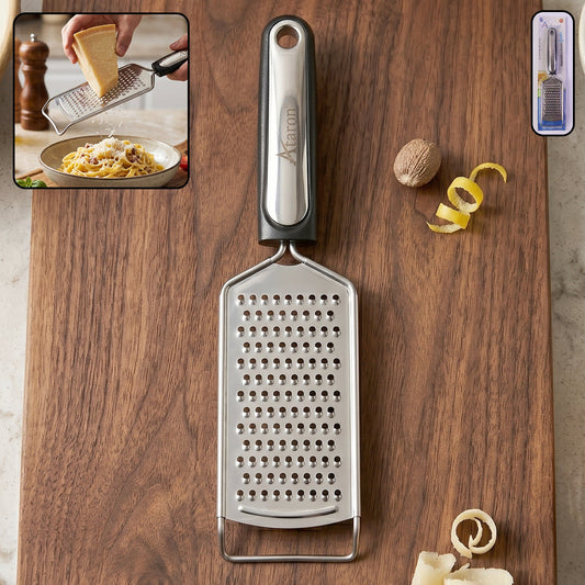 SS slim cheese grater plastic handle