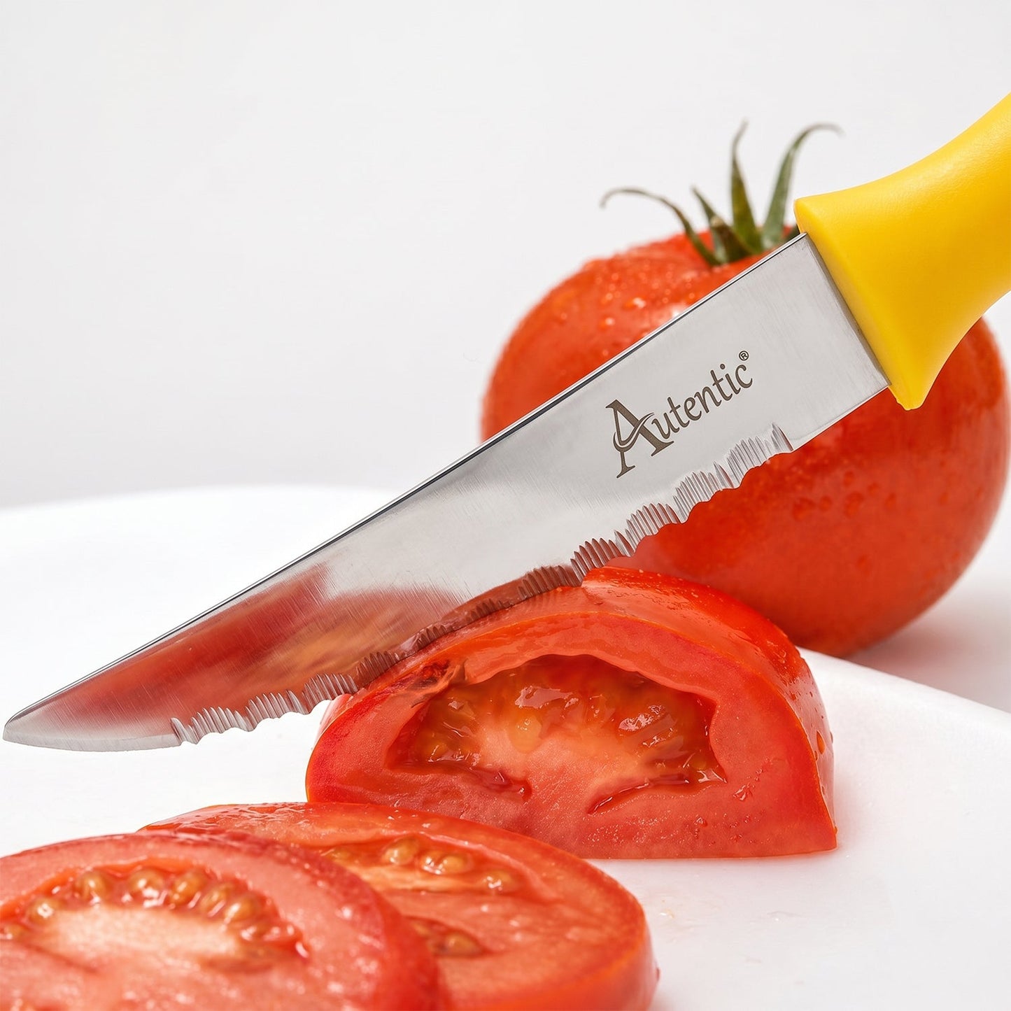 SS Ultra Kitchen Knife and Peeler Set Stainless Steel with Plastic Handle (3 Pc)