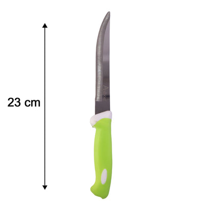 Mix Design SS Kitchen Knife 9 Inch Stainless Steel with Plastic Handle (1 Pc)