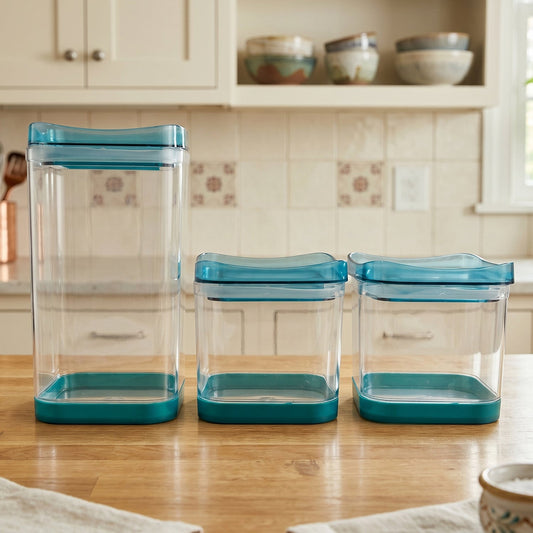 Squarion airtight storage containers set