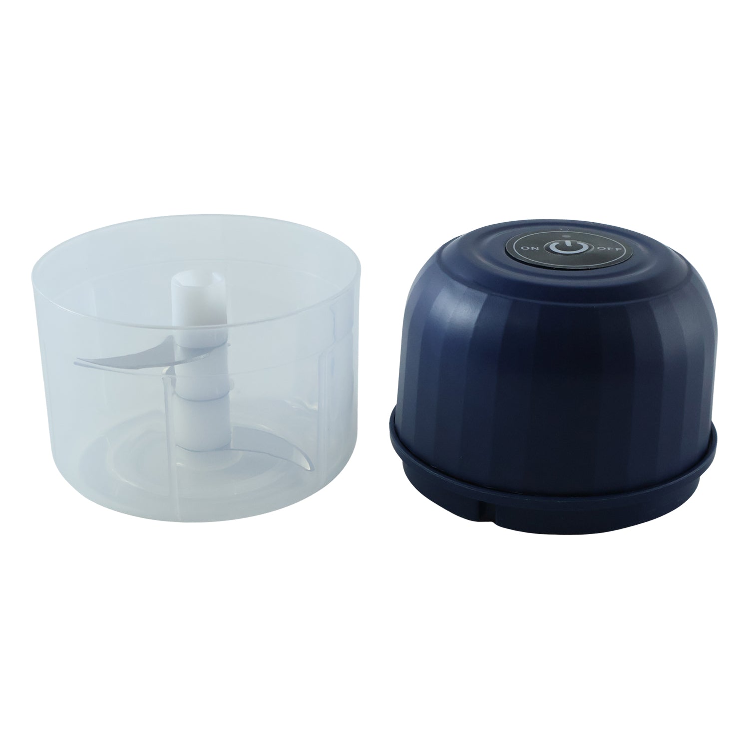 USB Rechargeable Mini Food Chopper with Glass Bowl for Quick Kitchen Prep (1 Pc) - image 5