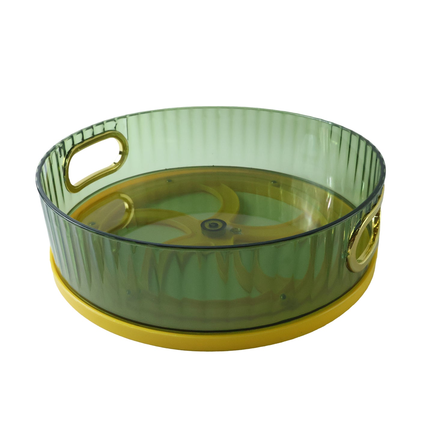 Plastic round rotating storage basket tray - image 5
