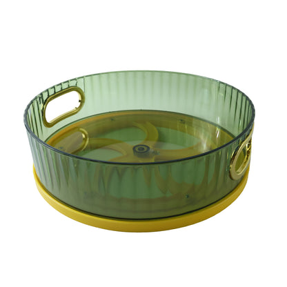 Plastic round rotating storage basket tray - image 5