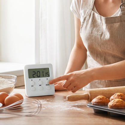 Kitchen timer for cooking and baking