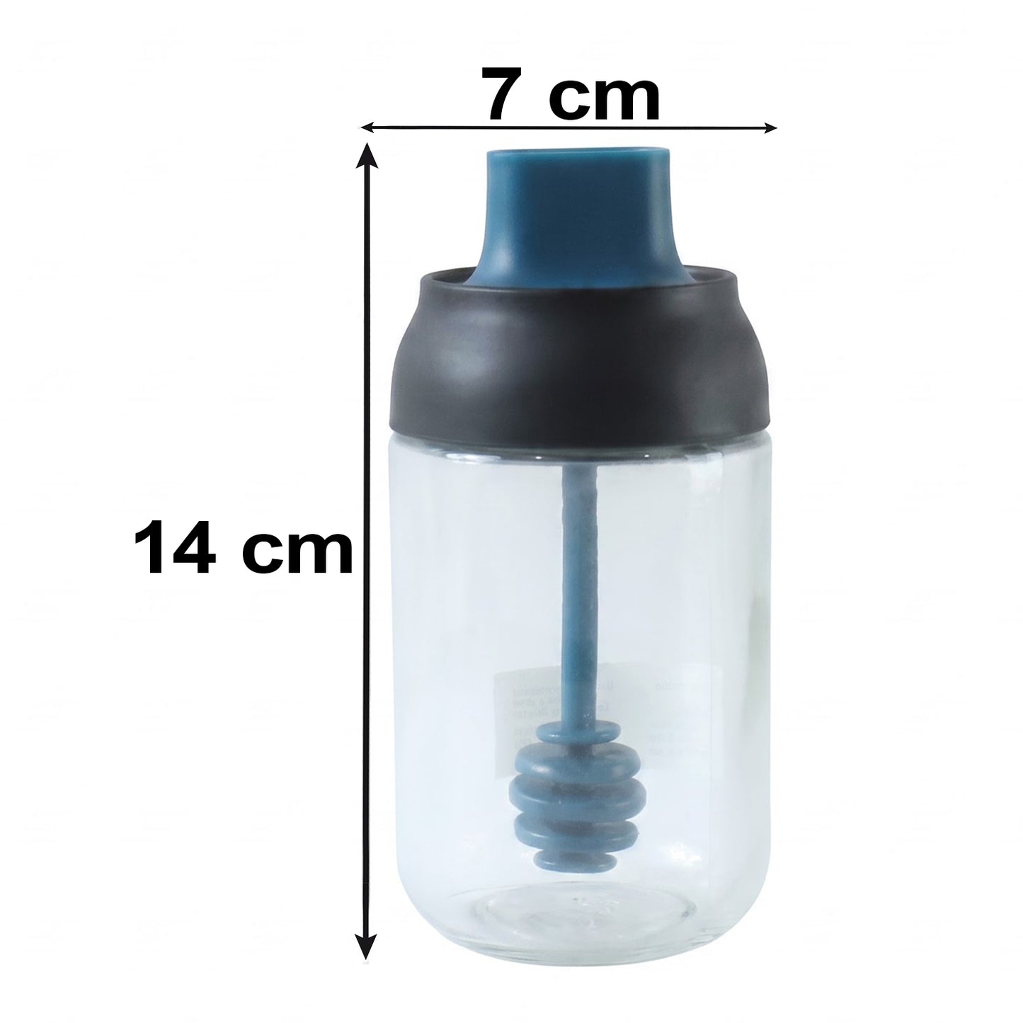 Oil dispenser bottle size 14 cm by 7 cm and 250 ml
