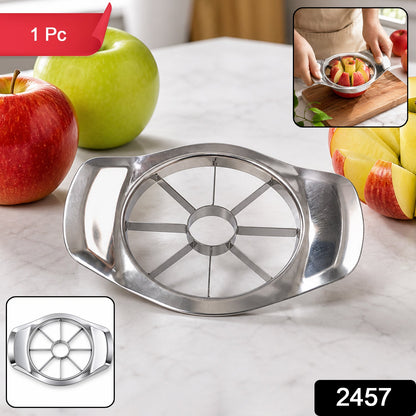 Apple Shape Apple Cutter Stainless Steel Fruit Slicer Corer for Kitchen (1 Pc)
