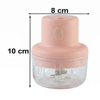 Mini electric chopper size reference