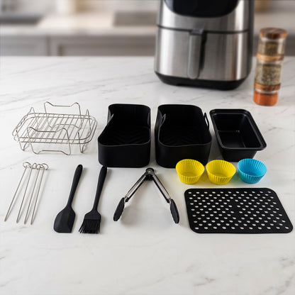 Air fryer accessory set product overview