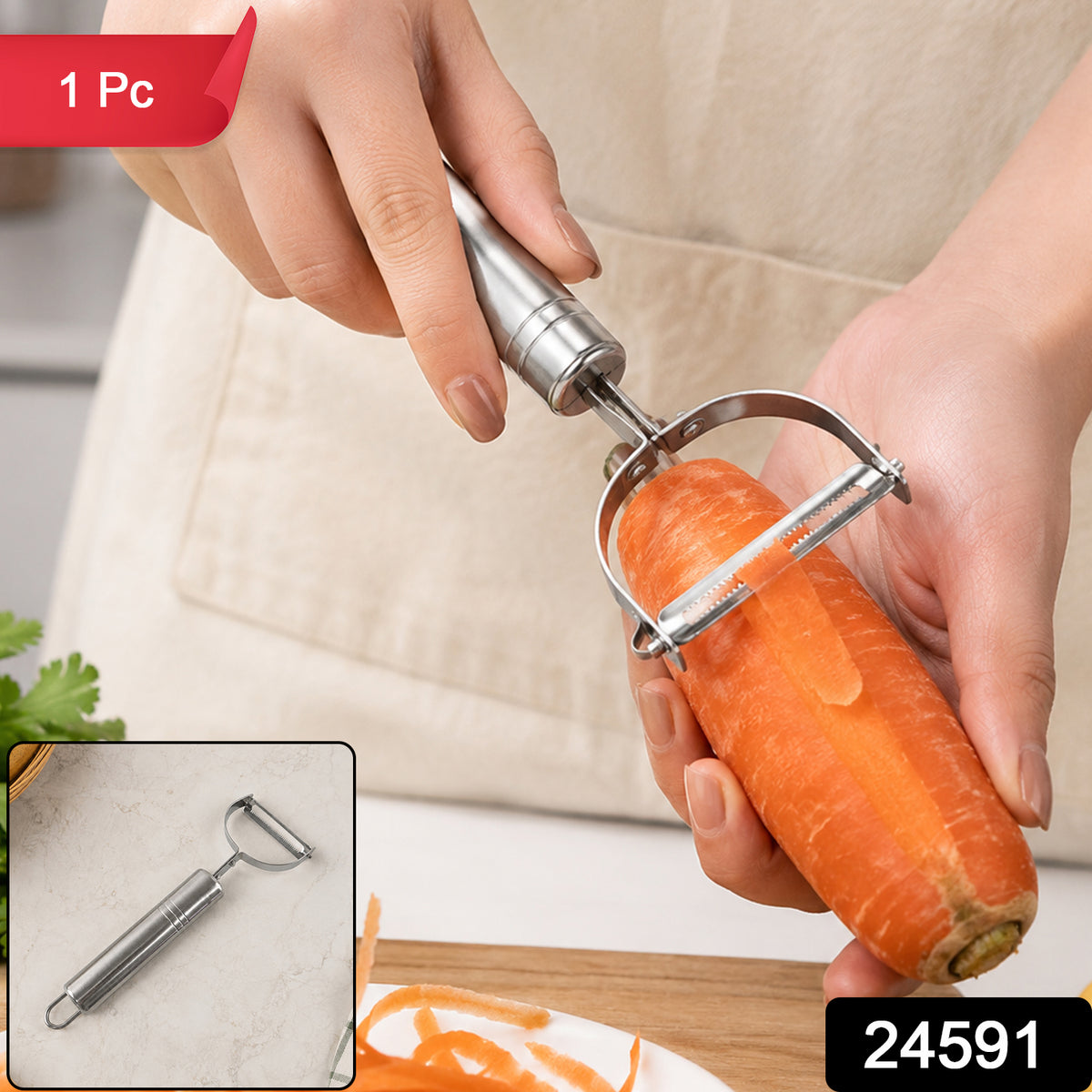 24591 vegetable and fruit peeler SKU image