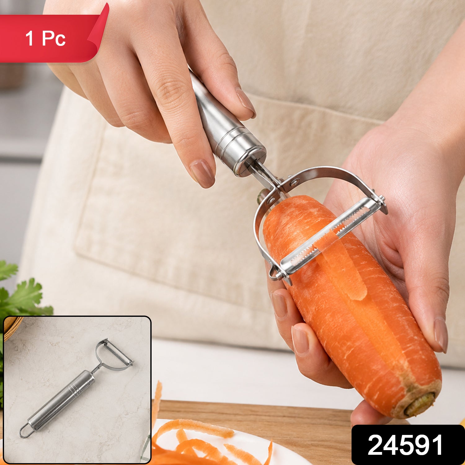 24591 vegetable and fruit peeler SKU image
